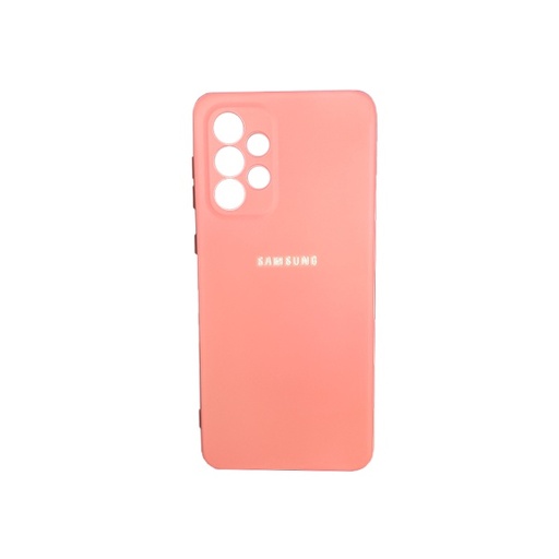 [840000012277] CARATULA SILICON TIPO ORIGINAL C/LOGO SAMSUNG A33 5G ROSA