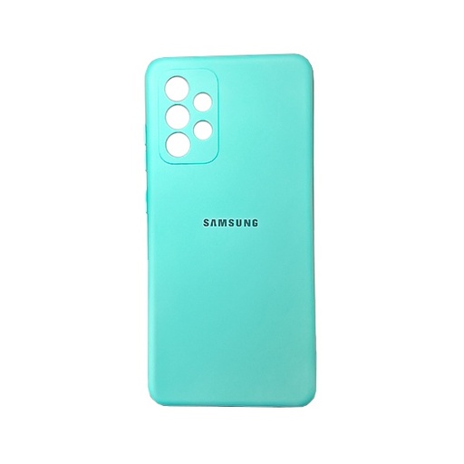[840000012339] CARATULA SILICON TIPO ORIGINAL C/LOGO SAMSUNG A52/A52s MENTA