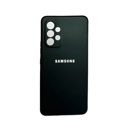 [840000012224] CARATULA SILICON TIPO ORIGINAL C/LOGO SAMSUNG A53 NEGRA
