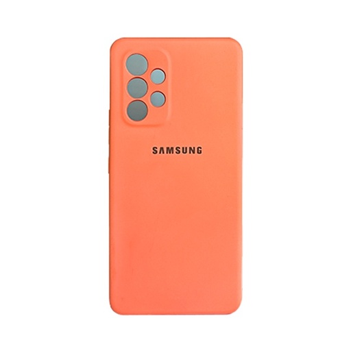 [840000012226] CARATULA SILICON TIPO ORIGINAL C/LOGO SAMSUNG A53 ROSA