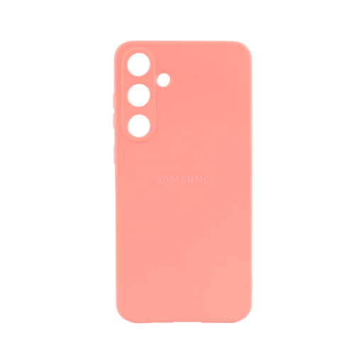 [840000013611] CARATULA SILICON TIPO ORIGINAL C/LOGO SAMSUNG A55 ROSA