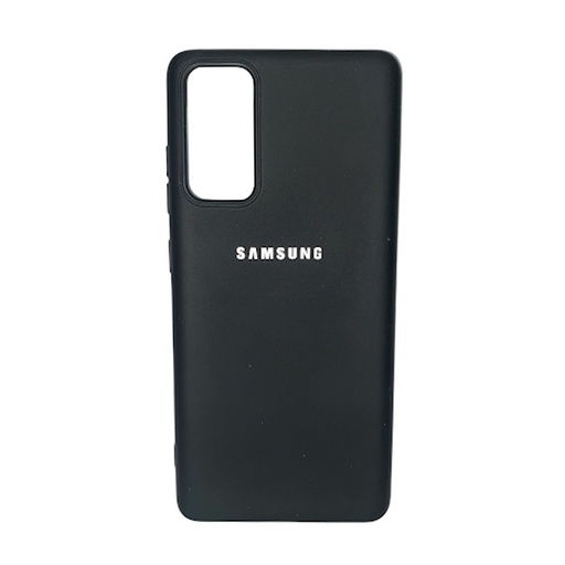 [840000011902] CARATULA SILICON TIPO ORIGINAL C/LOGO SAMSUNG S20 FE NEGRA