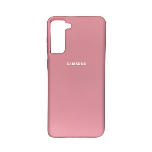 [840000011950] CARATULA SILICON TIPO ORIGINAL C/LOGO SAMSUNG S21 PLUS ROSA