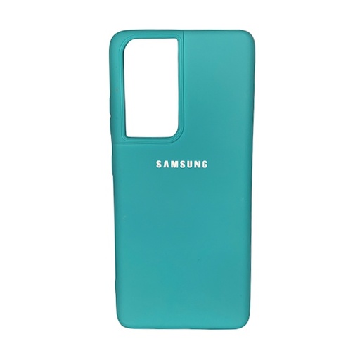 [840000011900] CARATULA SILICON TIPO ORIGINAL C/LOGO SAMSUNG S21 ULTRA MENTA