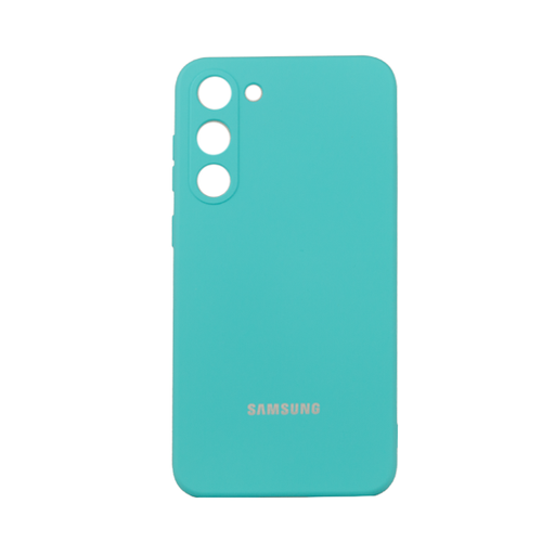[840000012975] CARATULA SILICON TIPO ORIGINAL C/LOGO SAMSUNG S23 PLUS MENTA