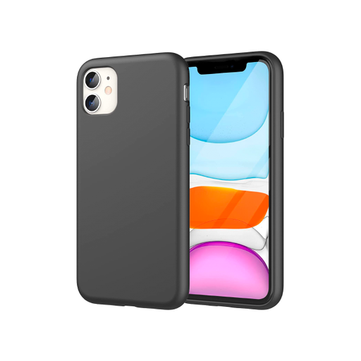 [840000012951] CARATULA SILICON TIPO ORIGINAL S/LOGO IPHONE 11 GRIS