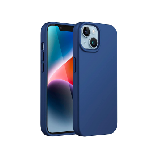 [840000012926] CARATULA SILICON TIPO ORIGINAL S/LOGO IPHONE 12/12 PRO AZUL REY