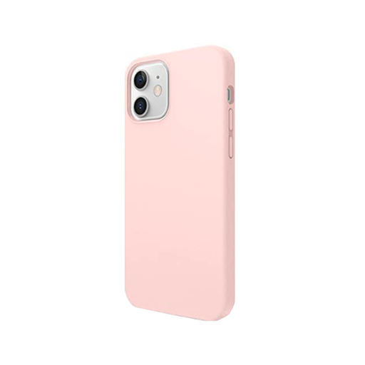 [840000012928] CARATULA SILICON TIPO ORIGINAL S/LOGO IPHONE 12/12 PRO ROSA
