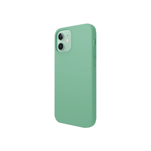 [840000012930] CARATULA SILICON TIPO ORIGINAL S/LOGO IPHONE 12/12 PRO VERDE CLARO