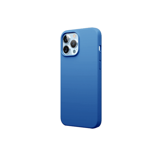 [840000012942] CARATULA SILICON TIPO ORIGINAL S/LOGO IPHONE 13 PRO MAX/12 PRO MAX AZUL MARINO