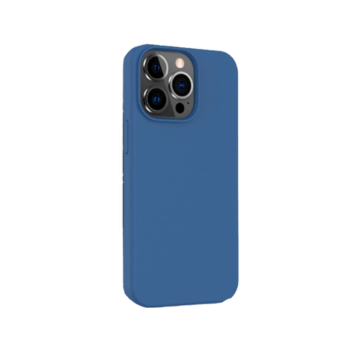 [840000012912] CARATULA SILICON TIPO ORIGINAL S/LOGO IPHONE 14 PRO AZUL MARINO