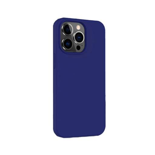 [840000012898] CARATULA SILICON TIPO ORIGINAL S/LOGO IPHONE 14/13/12 PRO MAX AZUL REY