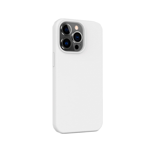 [840000012899] CARATULA SILICON TIPO ORIGINAL S/LOGO IPHONE 14/13/12 PRO MAX BLANCO