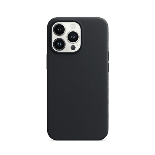 [840000013312] CARATULA SILICON TIPO ORIGINAL S/LOGO IPHONE 14/13/12 PRO MAX NEGRO