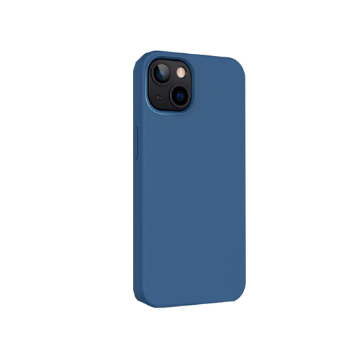 [840000012921] CARATULA SILICON TIPO ORIGINAL S/LOGO IPHONE 15/14 PLUS AZUL MARINO
