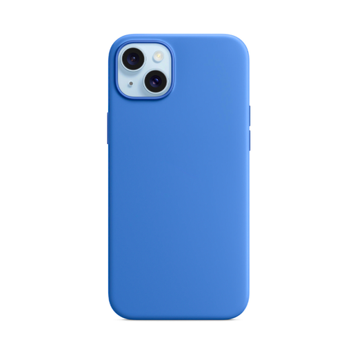 [840000013303] CARATULA SILICON TIPO ORIGINAL S/LOGO IPHONE 15/14/13 AZUL REY