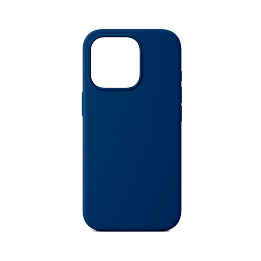 [840000013905] CARATULA SILICON TIPO ORIGINAL S/LOGO IPHONE 16 PRO AZUL MARINO