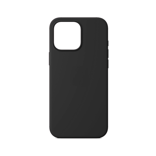 [840000013909] CARATULA SILICON TIPO ORIGINAL S/LOGO IPHONE 16 PRO MAX NEGRO