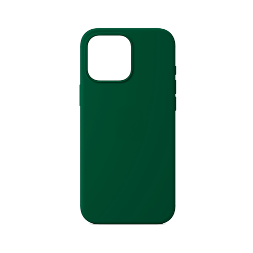 [840000013910] CARATULA SILICON TIPO ORIGINAL S/LOGO IPHONE 16 PRO MAX VERDE OSCURO