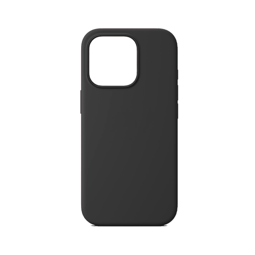 [840000013903] CARATULA SILICON TIPO ORIGINAL S/LOGO IPHONE 16 PRO NEGRO