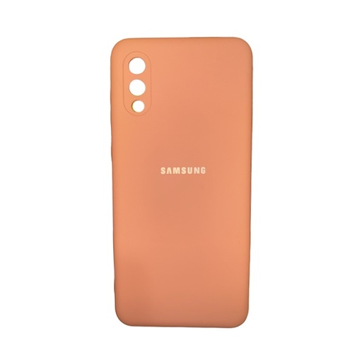[840000012032] CARATULA SILICON TIPO ORIGINAL SAMSUNG A02 ROSA
