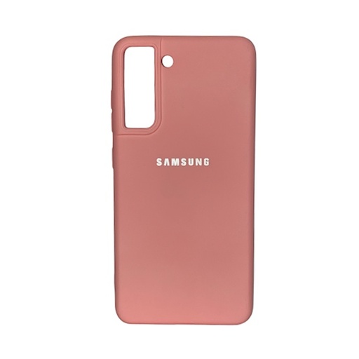 [840000011985] CARATULA SILICON TIPO ORIGINAL SAMSUNG S21 FE ROSA
