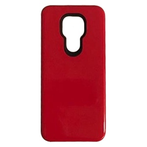 [840000010814] CARATULA SKINNY MOTOROLA MOTO G9 PLAY/E7 PLUS ROJA