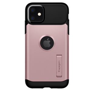 [8809640259531] CARATULA SLIM ARMOR SPIGEN IPHONE 11 PRO ROSE GOLD