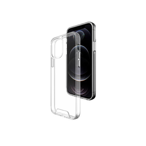 [840000012957] CARATULA SPACE COLLECTION IPHONE 12/12 PRO TRANSPARENTE
