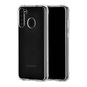[840000010375] CARATULA SPACE COLLECTION SAMSUNG A21 TRANSPARENTE