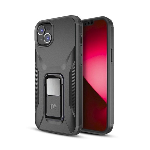 [885126707138] CARATULA STEALTH IPHONE 14 PRO NEGRA MYBAT PRO