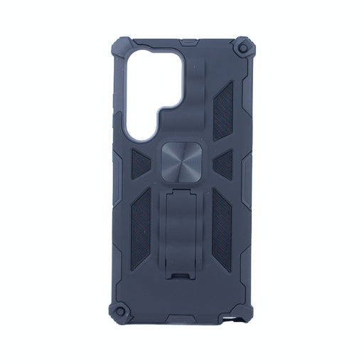 [885126730402] CARATULA STURDY HYBRID C/STAND SAMSUNG S23 ULTRA NEGRA