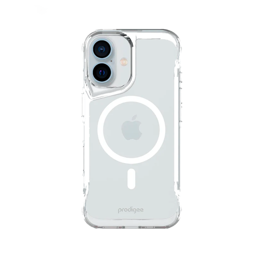 [iPh16-6.1-SHR-CLR] CARATULA SUPER HERO + MAG IPHONE 16 CLEAR PRODIGEE
