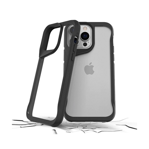 [810023953401] CARATULA SUPER HERO IPHONE 14 PRO NEGRA PRODIGEE