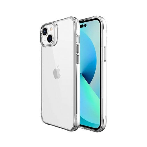 [810023953456] CARATULA SUPER HERO IPHONE 15/14 PLUS TRANSPARENTE PRODIGEE