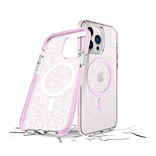 [810023953739] CARATULA SUPERSTAR + MAG IPHONE 14 PRO ROSE PRODIGEE