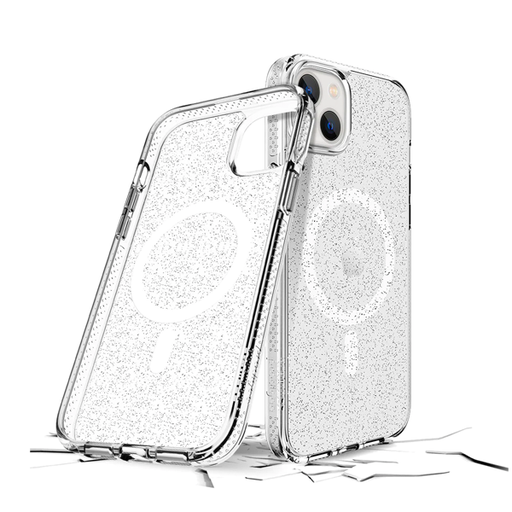 [810023954729] CARATULA SUPERSTAR + MAG IPHONE 15/14/13 CLEAR PRODIGEE
