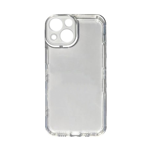 [840000011859] CARATULA TPU CAMCOLOR IPHONE 13 MINI TRANSPARENTE BLANCA