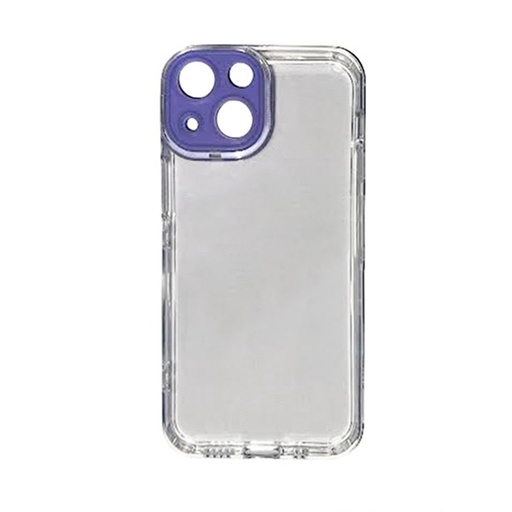 [840000011855] CARATULA TPU CAMCOLOR IPHONE 13 MINI TRANSPARENTE LILA