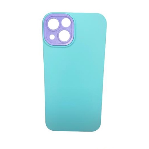 [840000011815] CARATULA TPU CANDY IPHONE 13 AQUA