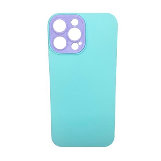 [840000011821] CARATULA TPU CANDY IPHONE 13 PRO MAX/12 PRO MAX AQUA