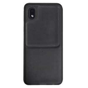 [840000010719] CARATULA TPU CHOICE COLORS SAMSUNG A01 CORE NEGRA