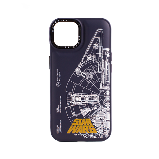 [840000013403] CARATULA TPU DISENO IPHONE 14/13/12 PRO MAX STARS WARS NAVY
