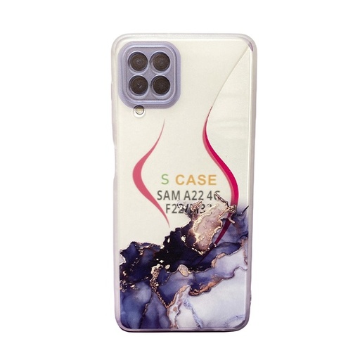 [840000011590] CARATULA TPU DISENO SAMSUNG A22 4G MORADA