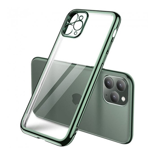 [840000011778] CARATULA TPU PLATING IPHONE 11 PRO MAX VERDE