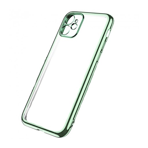 [840000011783] CARATULA TPU PLATING IPHONE 12 VERDE