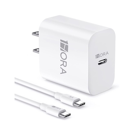 [7503032542836] CARGADOR DE PARED TIPO C 20W 1HORA