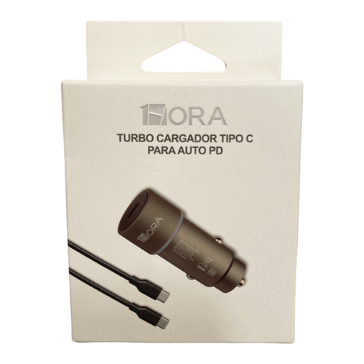 [7503035048083] CARGADOR PARA CARRO CARGA RAPIDA TIPO C A C