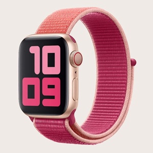 [840000010843] CORREA LOOP SPORT APPLE WATCH 42/44mm ROSA/CORAL