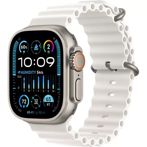[840000014044] CORREA SILICON SPORT APPLE WATCH ULTRA 45-49mm BLANCA